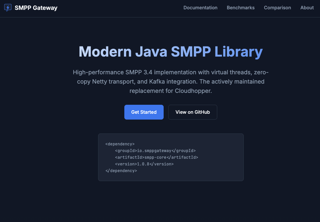 Why I Built a Modern Java SMPP Library in 2025